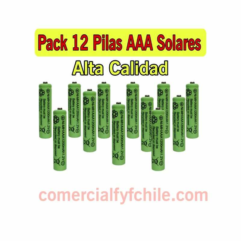 Las Mejores Pilas Solares Recargables