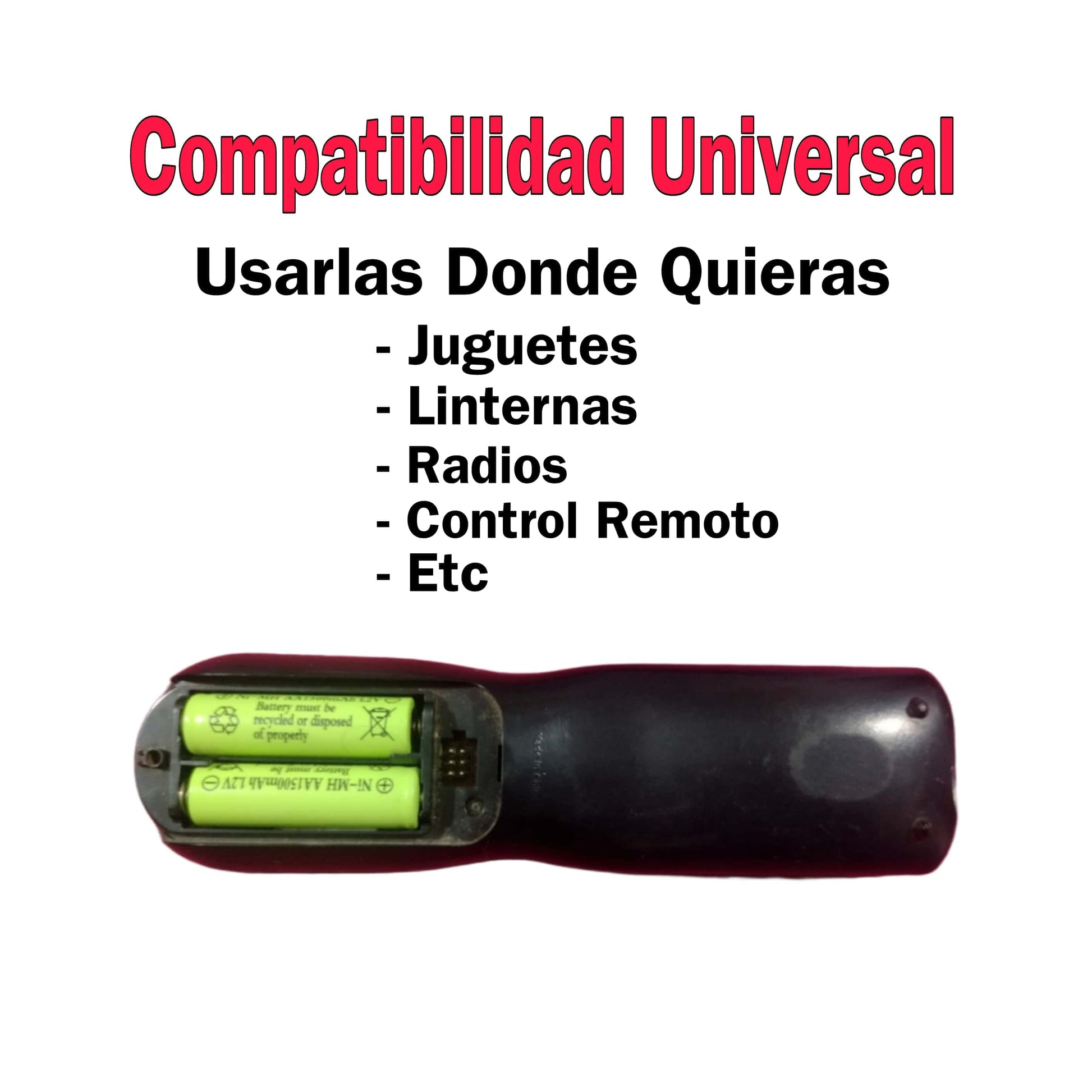 Pilas Recargables