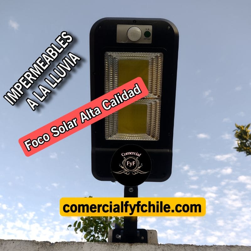 comprar focos solares LED exterior