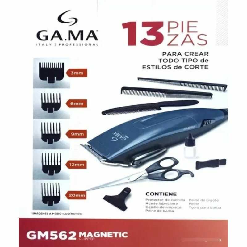 Kit de corte de pelo GM-562 para uso doméstico y profesional