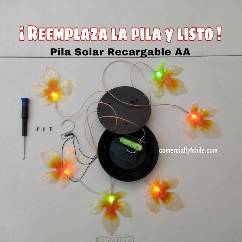 Pilas solares recargables AA de alta durabilidad y rendimiento